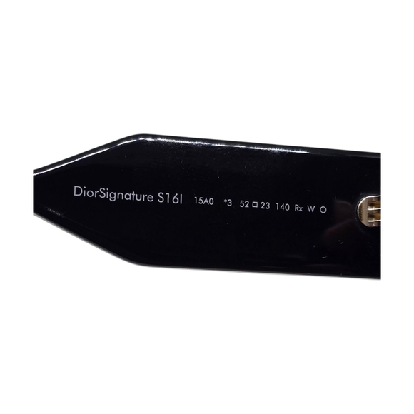 DIOR SUNGLASSES Elegant Black and Gold Studded 100% authentic NEW - Picture 9 of 10